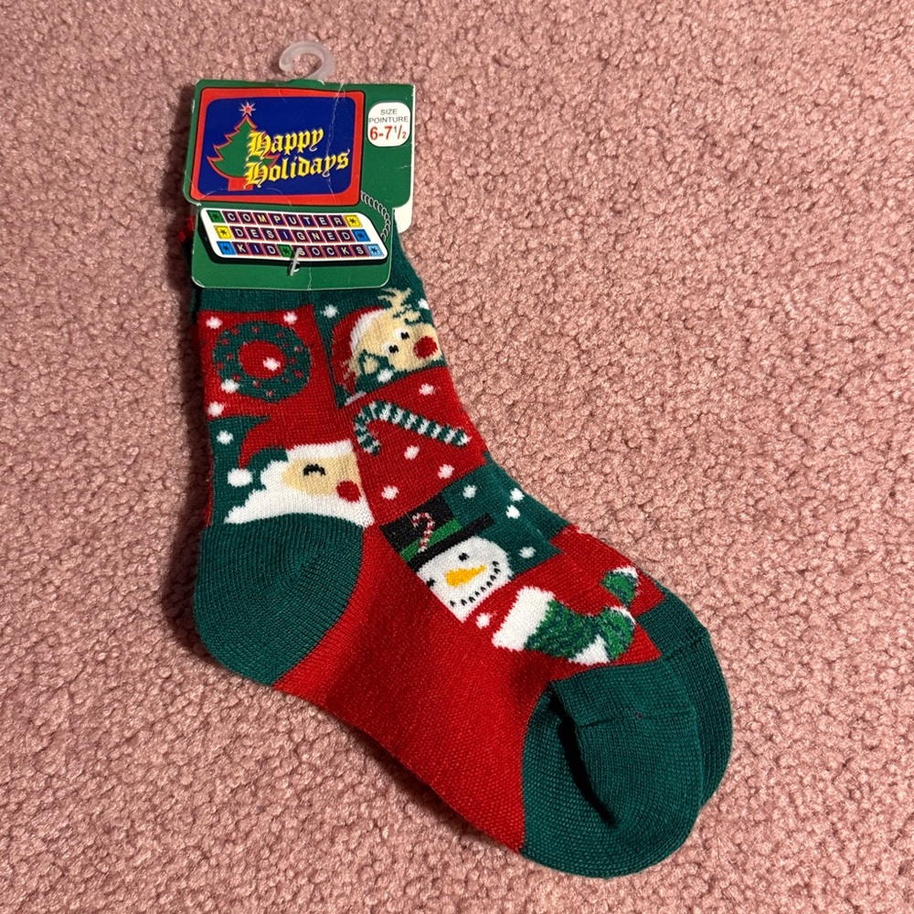 🔥10/$15 Vintage Christmas Socks